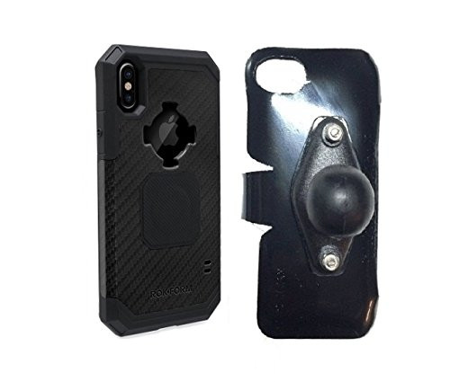 SlipGrip RAM Holder for Apple iPhone X Using Rokform Rug Miltary Grade MAG Case