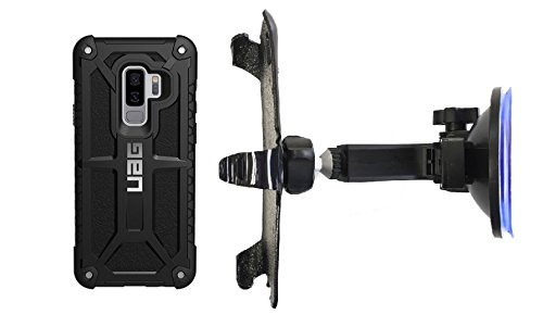 SlipGrip Car Holder Designed for Samsung Galaxy S9 Plus UAG Monarch Feather Case HV