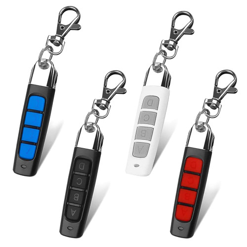 433MHZ Remote Control Duplicator, Garage Gate Door Remote Control, Auto Pair Copy Wireless Remote Control Key, Electric Garage Door Duplicator, Universal 4 Key Buttons Garage Door Opener 433MHZ Remote Control Duplicator, Garage Gate Door Remote Control, Auto Pair Copy Wireless Remote Control Key, Electric Garage Door Duplicator, Universal 4 Key Buttons Garage Door Opener