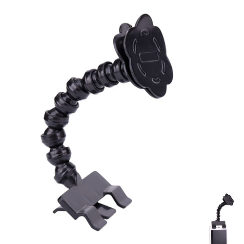 Dog Selfie Stick Portable Pet Selfie Tool Flexible Easy to Operate Cellphone Treat Holder with Flower Shape Clip for Shoot Your Pet Perfect Photo