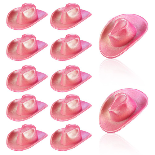Space Cowgirl Hat Party Decorations Mini Disco Cowgirl Hat Space Holographic Cowboy Hat Cowgirl Party Supplies for Dollhouse (Neon Pink, 12 Pcs) Space Cowgirl Hat Party Decorations Mini Disco Cowgirl Hat Space Holographic Cowboy Hat Cowgirl Party Supplies for Dollhouse (Neon Pink, 12 Pcs)