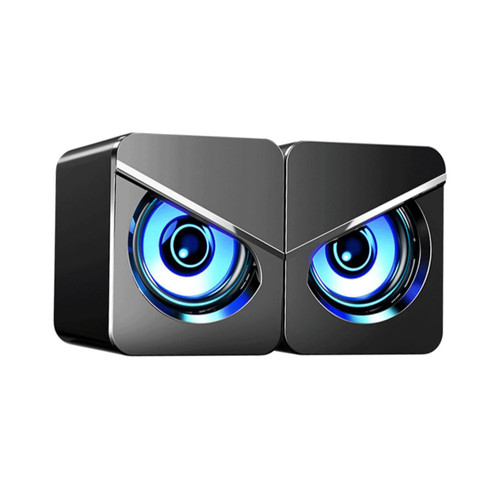 UKCOCO 1 Pair USB Computer Speaker Mini Speaker Bocina Computer Soundbar for Desktop Mini Desktop Speakers USB Laptop Speaker PC Speakers for Desktop Abs Black External Speaker UKCOCO 1 Pair USB Computer Speaker Mini Speaker Bocina Computer Soundbar for Desktop Mini Desktop Speakers USB Laptop Speaker PC Speakers for Desktop Abs Black External Speaker