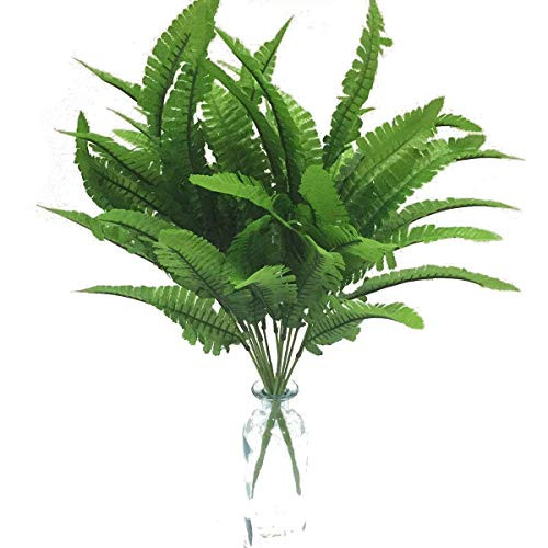 Artfen Artificial Plants 2pcs Persian Leaves Artificial Shrubs Leaves Faux Shrubs Simulation Greenery Bushes Artificial Flower Home Garden Office Verandah Wedding Decor 17 inch high Artfen Artificial Plants 2pcs Persian Leaves Artificial Shrubs Leaves Faux Shrubs Simulation Greenery Bushes Artificial Flower Home Garden Office Verandah Wedding Decor 17 inch high
