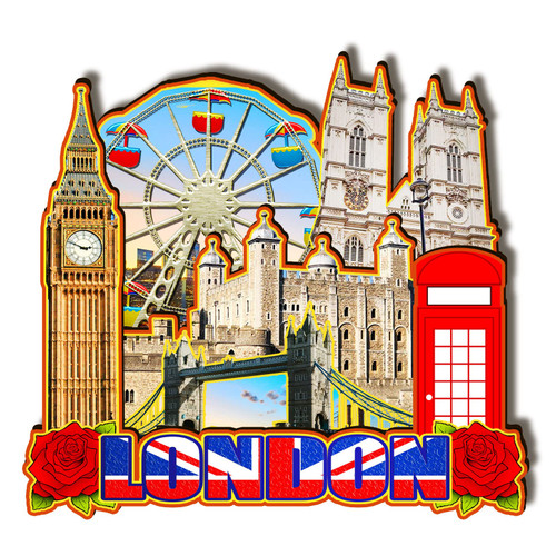 England London Wooden Magnet 3D Fridge Magnets Travel Collectible Souvenirs Decorations Handmade Crafts-2 England London Wooden Magnet 3D Fridge Magnets Travel Collectible Souvenirs Decorations Handmade Crafts-2