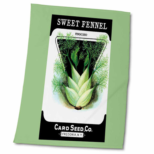 3dRose Sweet Fennel Pinocchio Card Seed Company Fredonia NY - Towels (twl-170156-2) 3dRose Sweet Fennel Pinocchio Card Seed Company Fredonia NY - Towels (twl-170156-2)