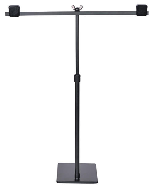 Tabletop T-Shape Stand for PVC Backdrop Flat Base Heavy Duty Stand for Food Product Photography Background