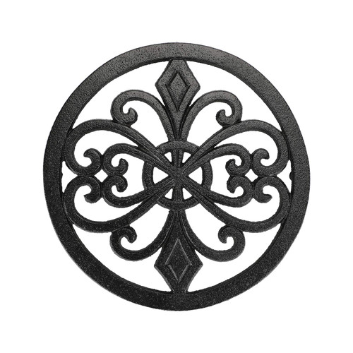 Sumnacon 1Pcs Circular Cast Iron Trivet - Heat Resistant Iron Trivet for Hot Dish Pot Pan Plate Teapot, Rustic Cast Iron Hot Dish Plate Holder for Kitchen Dining Table Countertop Cooktop Sumnacon 1Pcs Circular Cast Iron Trivet - Heat Resistant Iron Trivet for Hot Dish Pot Pan Plate Teapot, Rustic Cast Iron Hot Dish Plate Holder for Kitchen Dining Table Countertop Cooktop