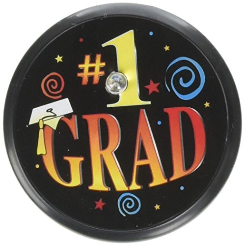 Beistle BL052 Super Grad Blinking Button, 2-Inch