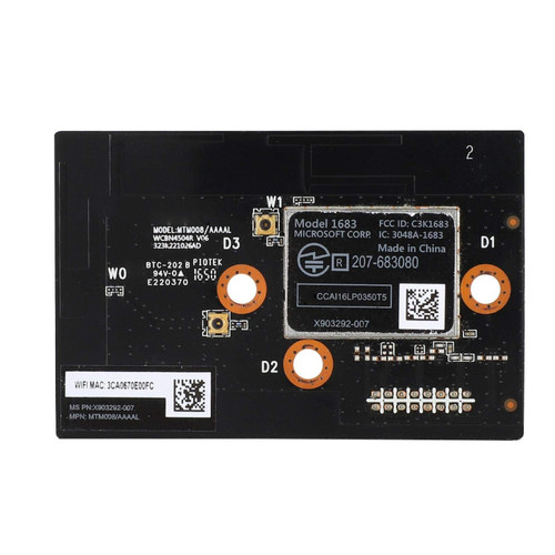 Wireless WIFI Antenna Module Board Network Card Replacement for Xbox One S