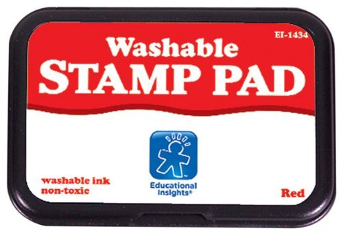 Educational Insights Stamp Pad/Red Color: red Model: 1434
