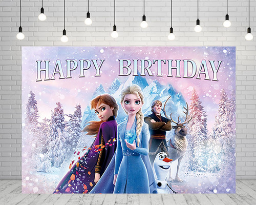 Frozen Backdrop for Birthday Party Supplies 5x3ft Frozen Photo Backgrounds Elsa Theme Baby Shower Banner for Birthday Cake Table Decoration Frozen Backdrop for Birthday Party Supplies 5x3ft Frozen Photo Backgrounds Elsa Theme Baby Shower Banner for Birthday Cake Table Decoration
