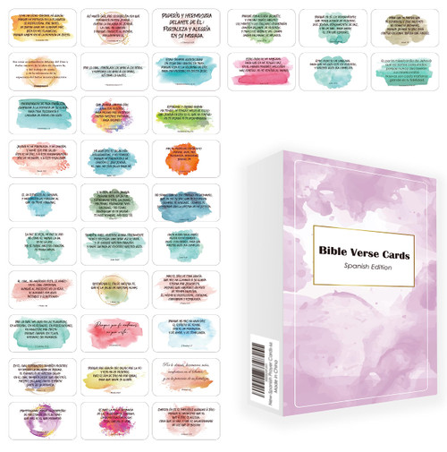 1step2dream Inspirational Spanish Prayer Cards | 60 Religious Bible Verse Cards, Assorted Mini Scripture Cards, Encouragement Motivational Cards, Christian Bible Gifts 1step2dream Inspirational Spanish Prayer Cards | 60 Religious Bible Verse Cards, Assorted Mini Scripture Cards, Encouragement Motivational Cards, Christian Bible Gifts