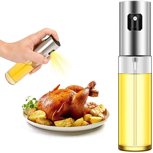 JABPRO Pulverizador de aceite, vinagre o salsa de soja para cocina,ensaladas y barbacoa: cocine de manera saludable y sin desperdiciar aceite