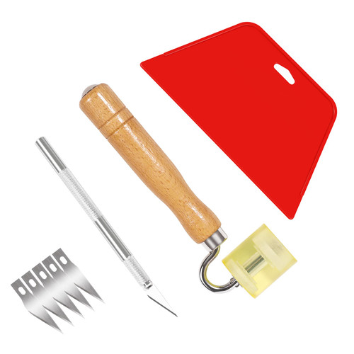 Wallpaper Tool Kit Include Seam Roller,Squeegee and Knife for Wallpaper Hanging and Peel and Stick Projects