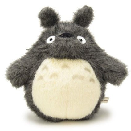 Studio Ghibli My Neighbor Totoro 10.6" Big Dark Gray Grey Totoro Plush By Sun Arrow K-6328