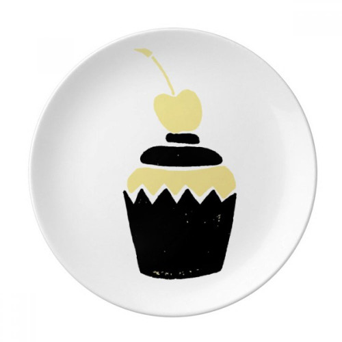 Love Cake Cheery Quote Style Plate Decorative Porcelain Salver Tableware Dinner Dish