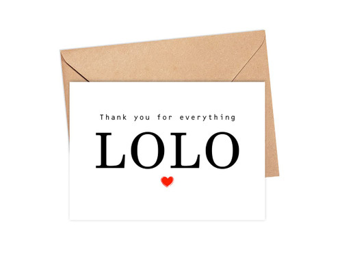 Yanashop88 Thank You For Everything Lolo Card - Thank You Card - Lolo Card - Father's Day Card - Card For Him - Greeting Card For Birthday- Anniversary - Note Card - Thank You For Everything Yanashop88 Thank You For Everything Lolo Card - Thank You Card - Lolo Card - Father's Day Card - Card For Him - Greeting Card For Birthday- Anniversary - Note Card - Thank You For Everything