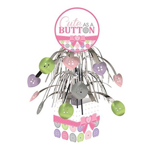 Cute as a Button Girl Cascade Centerpiece