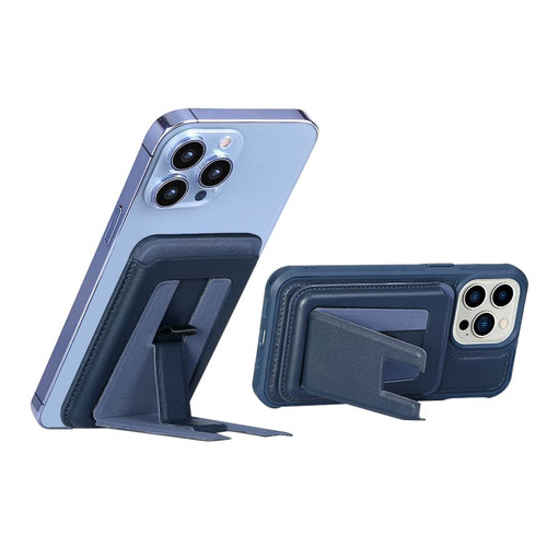 Gyizho Magnetic Card Wallet Holder with MagSafe Wallet Stand for iPhone 14 Pro Max/14 Plus/14 Pro/14, for iPhone 13 Pro Max/13 Pro/13/13 Mini, for iPhone 12/12 Pro/12 Max/12 Mini,Navy