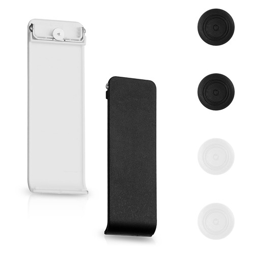 2 PCS Kickstand Stand for Nintendo Switch with 4 Pcs Thumb Grips, Back Stand Replacement Kickstand Back Shell Holder Back Bracket Compatible with Switch Console