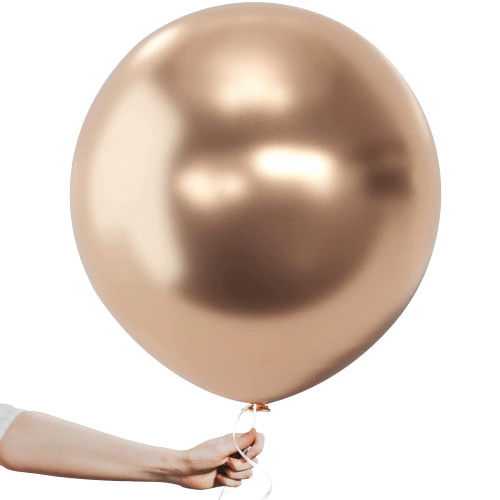 KatchOn, Huge Champagne Balloons Set - 18 Inch, Pack of 10 | Champagne Latex Balloons for Bachelorette Party Decorations | Champagne Gold Balloons | Wedding, Birthday and Baby Shower Decorations