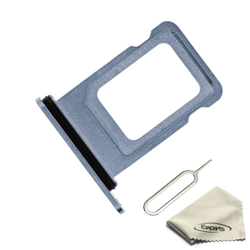 Sim Card Tray Slot Compatible with iPhone 13 Pro/iPhone 13 Pro Max Sim Tray Slot Holder Replacement (Sierra Blue)