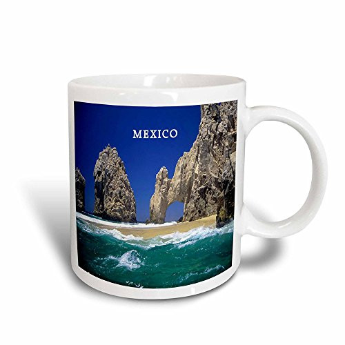 3dRose mug_80687_3"Cabo San Lucas Mexico" Magic Transforming Mug, 11 oz, Multicolor