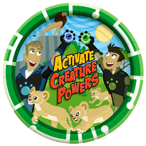 Treasures Gifted Wild Kratts Dessert Plates 8ct - 7 Inch Wild Kratts Party Plates - Wild Kratts Birthday Party Supplies - Wild Kratts Paper Plates - Wild Kratts Plates for Birthday Party Treasures Gifted Wild Kratts Dessert Plates 8ct - 7 Inch Wild Kratts Party Plates - Wild Kratts Birthday Party Supplies - Wild Kratts Paper Plates - Wild Kratts Plates for Birthday Party