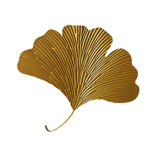 Fenteer Wall Mounted Ginkgo Leaves Iron Wall Decor Ginkgo Leaves Wall Art Sculpture, Small Fenteer Wall Mounted Ginkgo Leaves Iron Wall Decor Ginkgo Leaves Wall Art Sculpture, Small