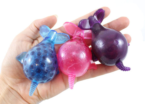Curious Minds Busy Bags Set of 3 Colorful Narwhal Balls - Water Bead Filled Squeeze Stress Ball - Sensory, Stress, Fidget Toy - OT Curious Minds Busy Bags Set of 3 Colorful Narwhal Balls - Water Bead Filled Squeeze Stress Ball - Sensory, Stress, Fidget Toy - OT