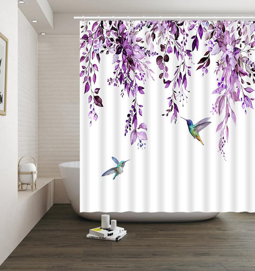 ZWSMZW Watercolor Leaves Shower Curtain Eucalyptus Leaf Green Botanical Blooming Floral Nature Plant Vine Modern Aesthetic Bathroom Decor Fabric Curtains with Hooks ZWSMZW Watercolor Leaves Shower Curtain Eucalyptus Leaf Green Botanical Blooming Floral Nature Plant Vine Modern Aesthetic Bathroom Decor Fabric Curtains with Hooks
