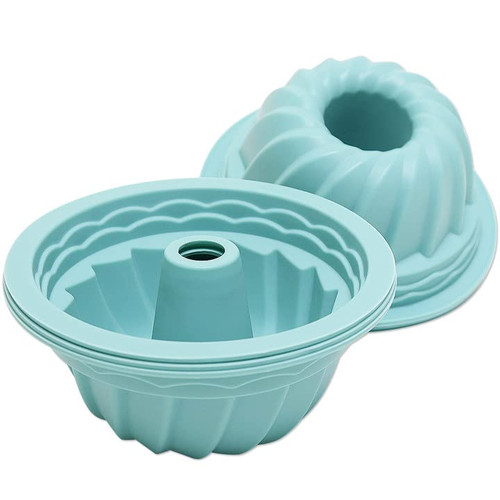 Alimat PluS Silicone Cake Pan 6 Inch, Nonstick Round Fluted Cake Mold 6 Pcs, Tube Cake Pans for Baking, Silicone Baking Molds for Jello, Gelatin, Cake Alimat PluS Silicone Cake Pan 6 Inch, Nonstick Round Fluted Cake Mold 6 Pcs, Tube Cake Pans for Baking, Silicone Baking Molds for Jello, Gelatin, Cake