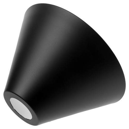 DOITOOL Iron Lamp Shade Industrial Vintage Metal Bulb Guard Hanging Ceiling Pendant Light Cover Iron Cone Ceiling Holder Chandelier Lamp Shades Replacement for Table Desk Lamp Black