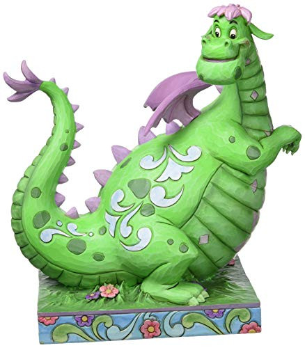 Disney Traditions by Jim Shore Petes Dragon 40th Anniversary Elliot Stone Resin Figurine, 9