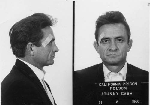 ConversationPrints JOHNNY CASH FOLSOM PRISON MUGSHOT GLOSSY POSTER PICTURE PHOTO BANNER PRINT