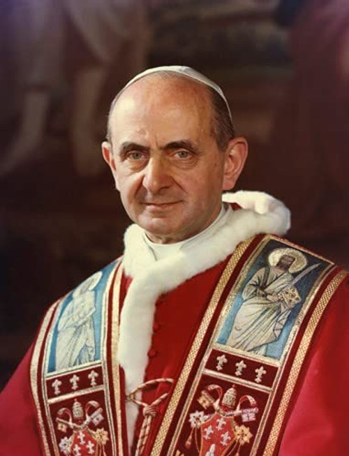 ConversationPrints POPE PAUL VI GLOSSY POSTER PICTURE BANNER PRINT PHOTO catholic church