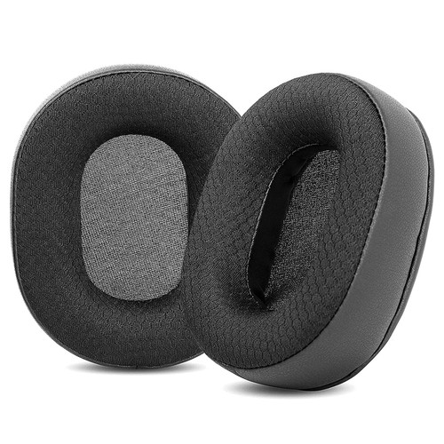 TaiZiChangQin NS-CAHBTOE01 Upgrade Ear Pads Cushions Replacement Compatible with Insignia NS-CAHBTOE01 Headphone Fabric Earpads Black