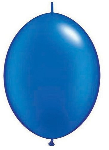 Qualatex Latex Balloons 90324 QUICKLINK-Sapphire Blue, 6"