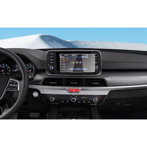 R RUIYA 2020 2021 Telluride SXP Touch Screen Car Display Navigation Screen Protector, HD Clear Tempered Glass Car in-Dash Screen Protective Film (8-Inch)