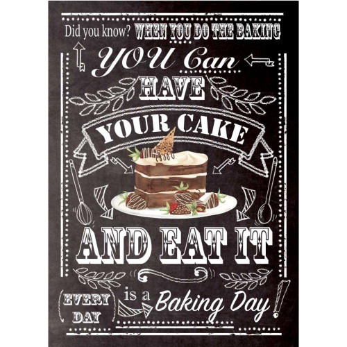 ArtDirect Have Your Cake 7x10 UnFramed Art Print Poster Ready for Framing by P.S. Art Studios