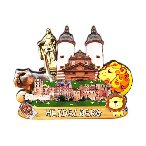 Heidelber Germany Fridge Magnet 3D Classic Wooden Refrigerator Magnets Landmark Handmade Craft Travel Souvenir Gift Collection Decoration -756 Heidelber Germany Fridge Magnet 3D Classic Wooden Refrigerator Magnets Landmark Handmade Craft Travel Souvenir Gift Collection Decoration -756