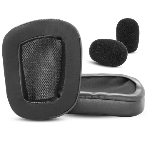 G935 G635 Upgrade Gel Earpads Ear Cushion Replacement Compatible with Logitech G935 G635 G933 G633 G533 Wireless Gaming Headset Repair Parts