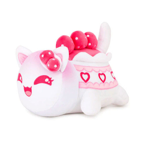 Cute Cat Plush Toys,Character Dolls,Stuffed Animal Plushies,3D Plushies,Soft Throw Pillow Decorations, Cute and Soft Cat Toy, Great Gift for Kids (Strawberry Cake Cat) Cute Cat Plush Toys,Character Dolls,Stuffed Animal Plushies,3D Plushies,Soft Throw Pillow Decorations, Cute and Soft Cat Toy, Great Gift for Kids (Strawberry Cake Cat)