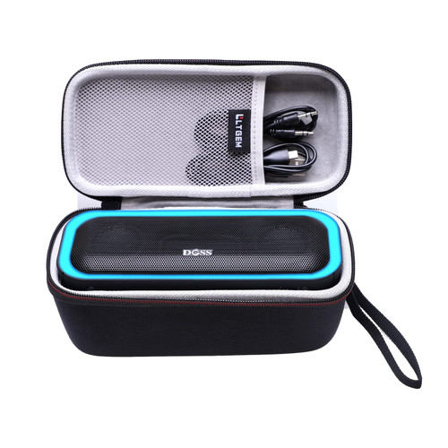 L LTGEM EVA Hard Carrying Case for DOSS SoundBox Pro or DOSS SoundBox Extreme or DOSS SoundBox Touch or EDUPLINK Portable Wireless Bluetooth Speaker - Storage Protective Bag