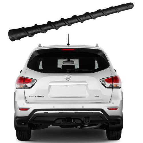 7 Inch Spiral Rubber Antenna for Nissan Versa (2012-2019), Nissan Versa Note (2014-2019),Nissan Pathfinder (2013-2019),Nissan NV (2013-2019), Nissan Sentra 2012