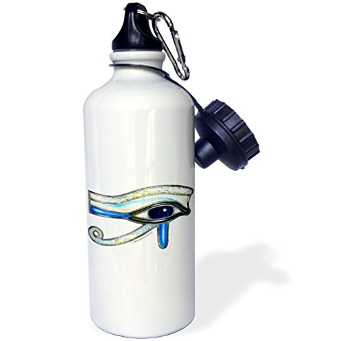 3dRose wb_167472_1 Opalite Eye of Ra Egyptian Pagan Art - Sports Water Bottle, 21oz 3dRose wb_167472_1 Opalite Eye of Ra Egyptian Pagan Art - Sports Water Bottle, 21oz