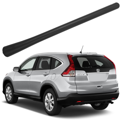 Rubber Antenna for Honda CRV (2007-2016), Honda CRV Radio Premium Reception - 7 Inch Car Wash Proof, Internal Copper Coil Antenna Mast Replacement