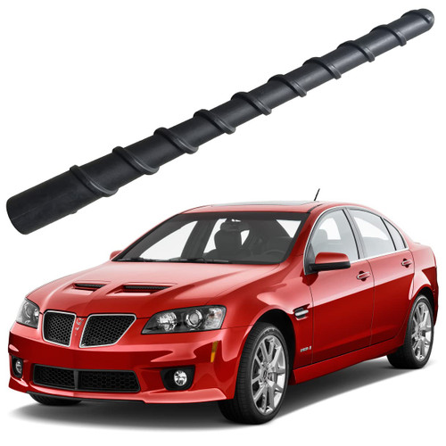7 Inch Flexible Spiral Rubber Antenna for Pontiac G8 (2008-2009), Car Wash Proof - Internal Copper Coil Antenna Mast Replacement