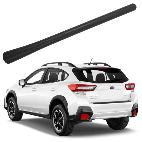 Rubber Antenna for Subaru Crosstrek (2017-2023), Subaru Crosstrek Radio Premium Reception Antenna - 7 Inch Car Wash Proof, Internal Copper Coil Antenna Mast Replacement