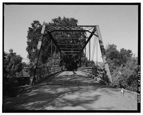 HistoricalFindings Photo: Dry Creek Bridge,Cook Road,Ione,Amador County,California,CA,HABS,9